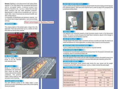 Devsons Eco-Friendly Roofing Sheets