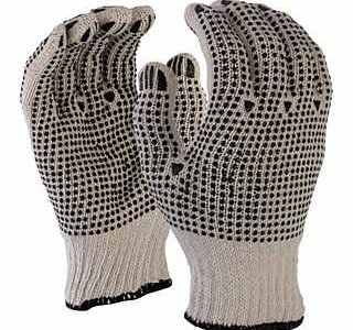 Double Side Cotton Dotted Gloves 