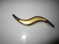 Curved Gold Handle