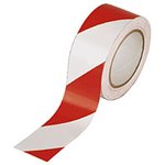 Red/White 7cm Warning Tape (250 m)